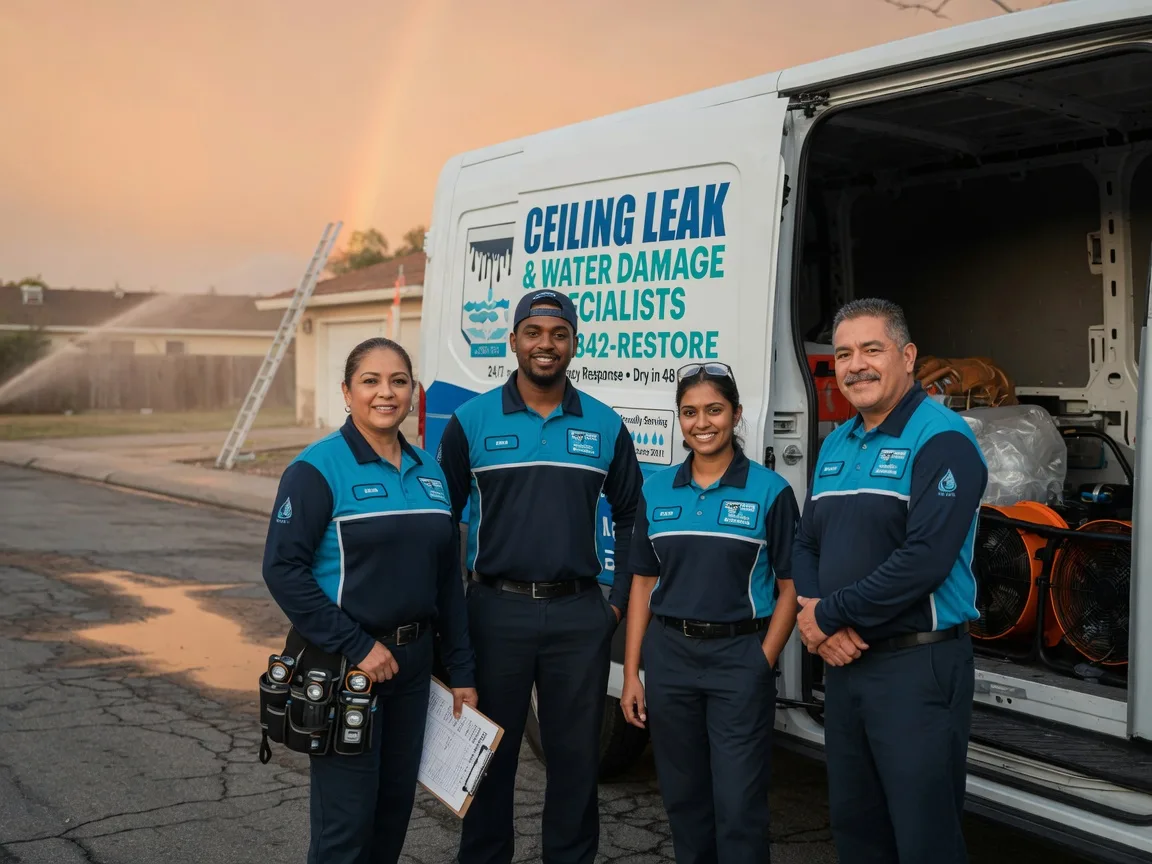 Ceiling Leak Cleanup company in Franklin, VA