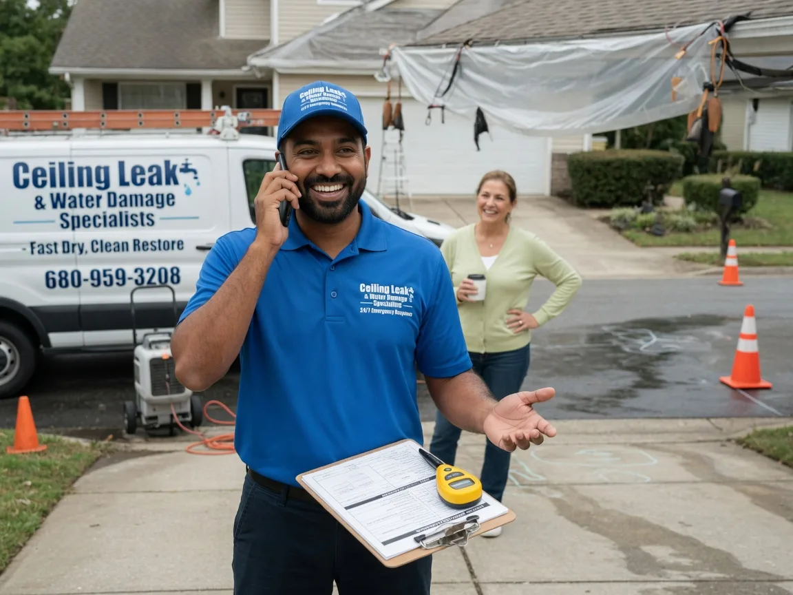 Ceiling Leak Cleanup Franklin, VA FAQs