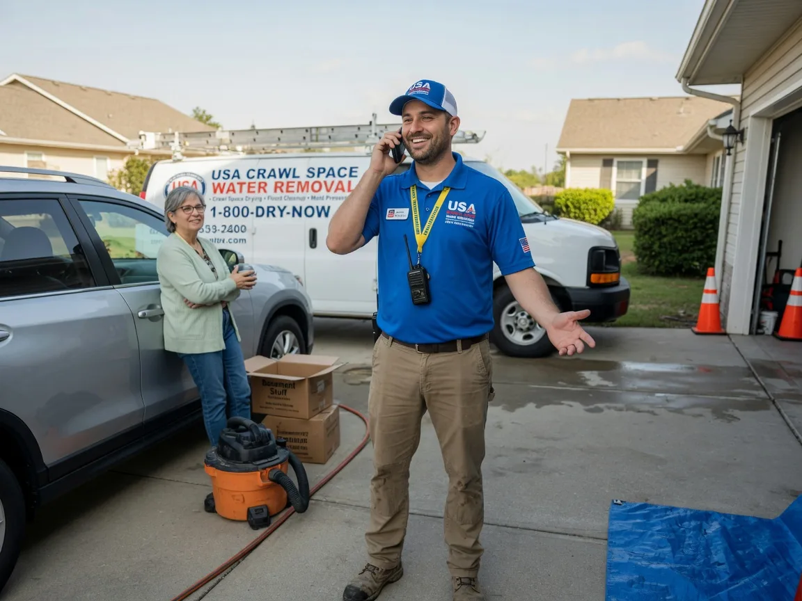 Crawl Space Water Removal Franklin, VA FAQs